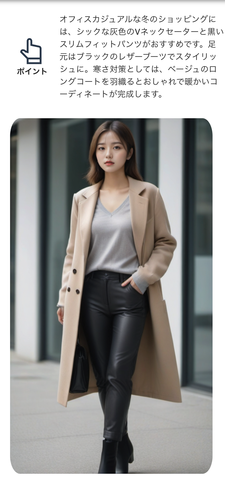 AIファッションコーディネート